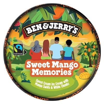 B&J Sweet Mango Memories 465ml - 